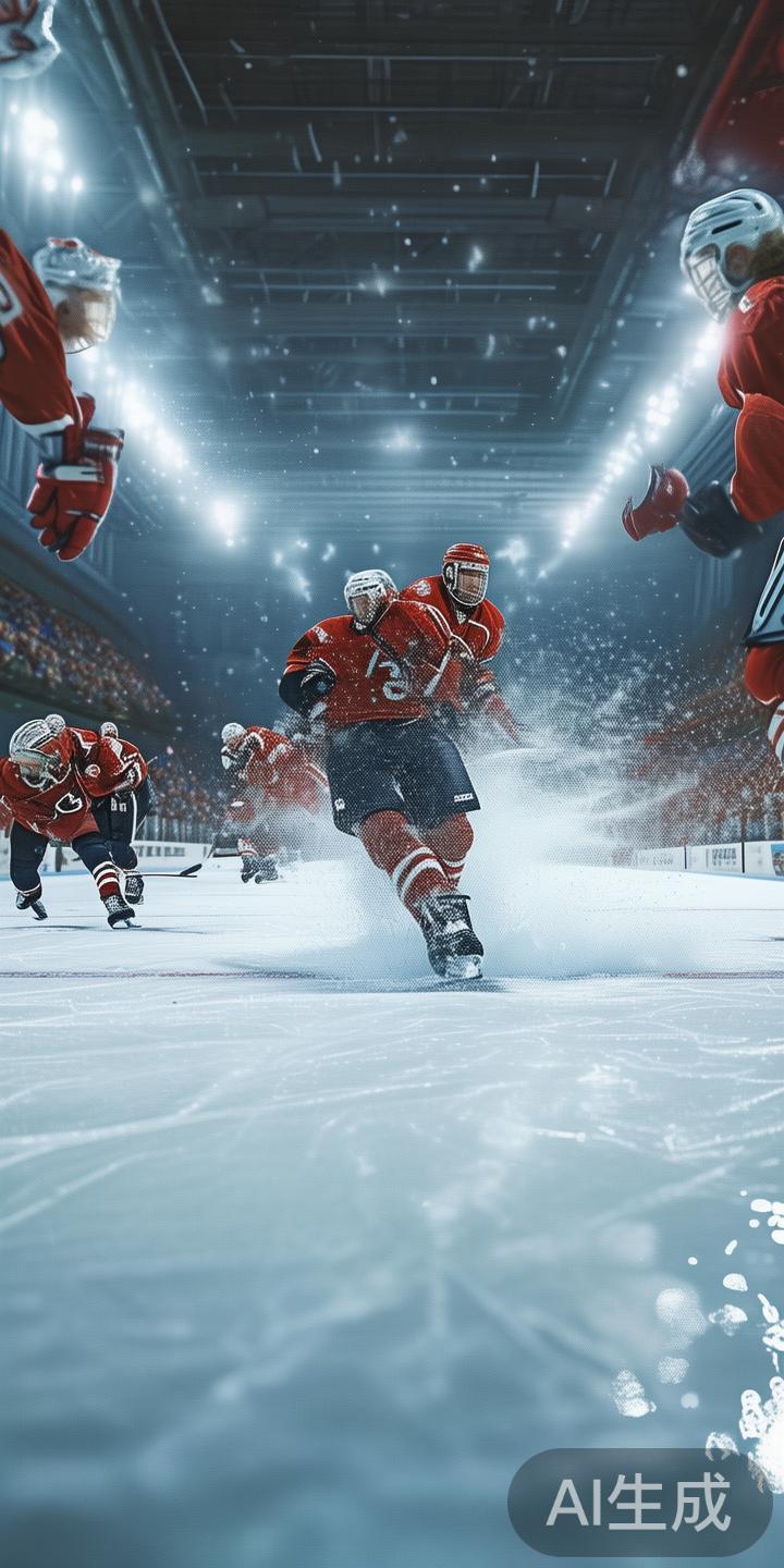 2023年度冰球精彩瞬间集锦：突破与经典名场面全面回顾
