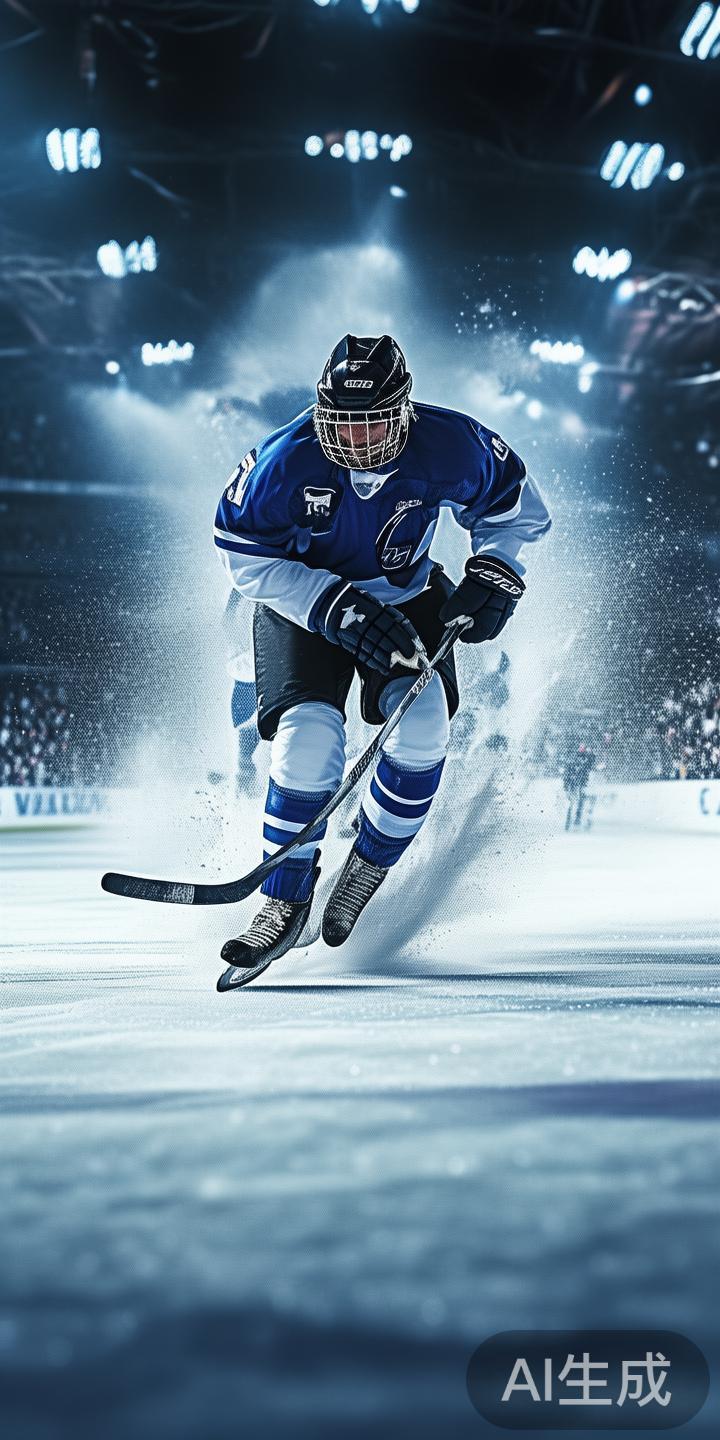 冰球突破能量爆发:点燃激情的极限挑战与震撼精彩瞬间 冰球作为一项充满速度与力量的运动,运动员每一次冲击